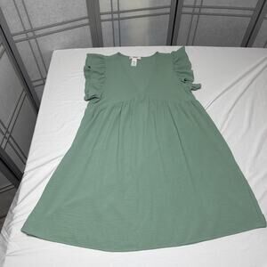 Sweet Adelyn Flowy Boho Babydoll Dress - Size L